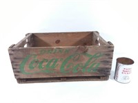 Caisse Coca Cola vintage en bois