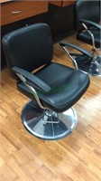 Professional hair salon arm chair, with