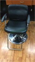 Professional hair salon arm chair, with