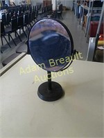 Brushed bronze 12 1/2 makeup mirror