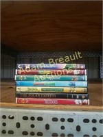 7 assorted children's DVDs movies