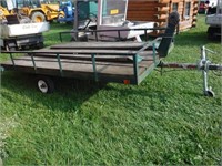 2004 HOMEMADE TRAILER (6 X 10) WITH RAMPS