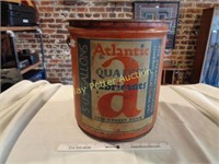 Vintage Atlantic Lubricants Bucket