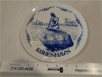 Signed Denmark Commemorative Plate