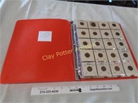 Collection of 95 Wheat Cents 1909 - 1977
