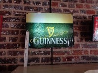 Lighted GUINNESS BEER Bar Ad Sign
