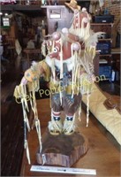 Large Kachina Indian Doll - Mudheads