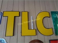 3 Sign Letters T L C