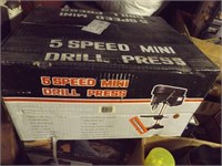 5 SPEED MINI DRILL PRESS~NIB