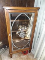 GLASS DOOR CURIO CABINET