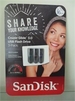 Sandisk 16gb Flashdrives 3-pack