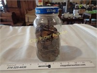5+ Pounds of Wheat Cents in Kerr Jar