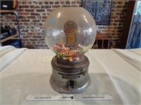 Vintage Ford Gum Machine - Glass Ball