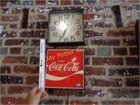 Coca-Cola Wall Ad Clock