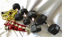 Lot Of Weights & Misc. Items