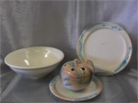 Handmade Ceramic Dishes, etc.