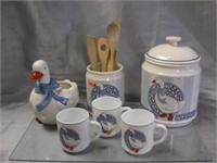 Duck Mugs, Cookie Jar, Etc