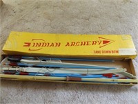 INDIAN ARCHERY & OTHER YOUTH BOWS W/ BOX
