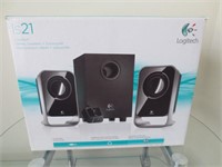 Logitech Stereo Speakers And Woofer