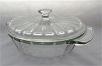 Pyrex Covered Glass Dish