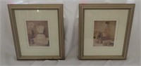 Pair Of Bain De Provence Iii Framed Art