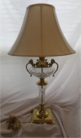 Bohemia Crystal Lamp - Marked