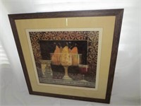 French Pears Framed Art