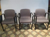 Lot de 3 chaises design suédois HERMAN MILLER