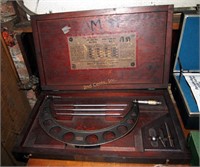 Vintage Starrett Micrometer Caliper Set C