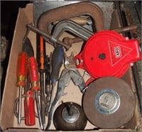 Vintage Craftsman 100 Ft & Shop Tools Lot