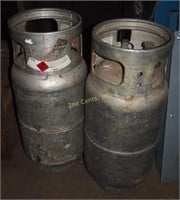 2 Worthington Cylinders” Propane Gas Cylinders