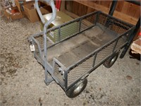 GARDEN WAGON WITH FOLD DOWN SIDES