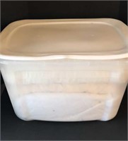 Large Storage Tub with Pillows