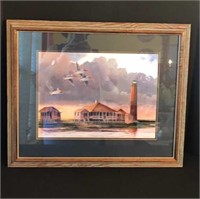 Wade Buplek Wooden Framed Painting