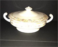 Beautiful Vintage Porcelain Casserole Dish