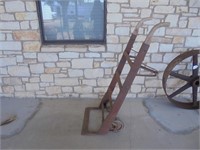 Antique Metal Feed Cart