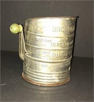 Antique Bromwell's Measuring Sifter