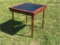Stackmore expandable folding wood card table
