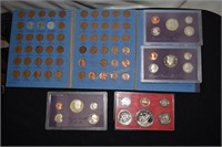 4 Proof sets - '77, '84, 2 - '88 & full book of