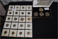 Collection Buffalo nickels, pennies & Reno, NV