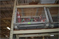 CAGED BOX W/ APPROX 20 FIRE EXTINGUISHERS