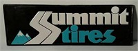 SST Embossed Summit Tires Sign