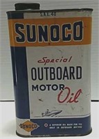 Sunoco Outboard Motor Oil Can