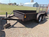 Shopmade Trailer w/Metal Floor