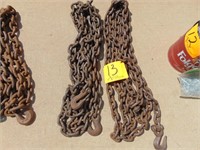 2 Chains w/Hooks