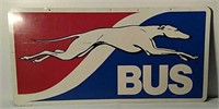 DST Greyhound Bus Sign
