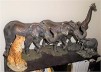 Animal Figurines – Elephants, Hippos, Rhinos,