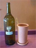 Mega Wine Bottle & Clay Chiller