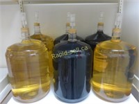 Six Smooth Surface Carboys