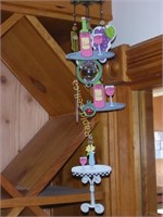Artisan Wine Chimes for Patio Breezes